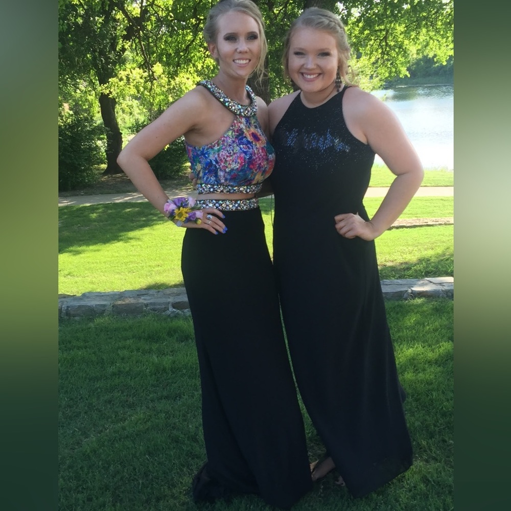 Two Piece Prom Dress